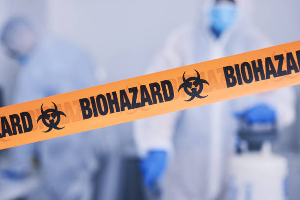 Professional Drug Lab Cleanup technician working in Coupland, TX